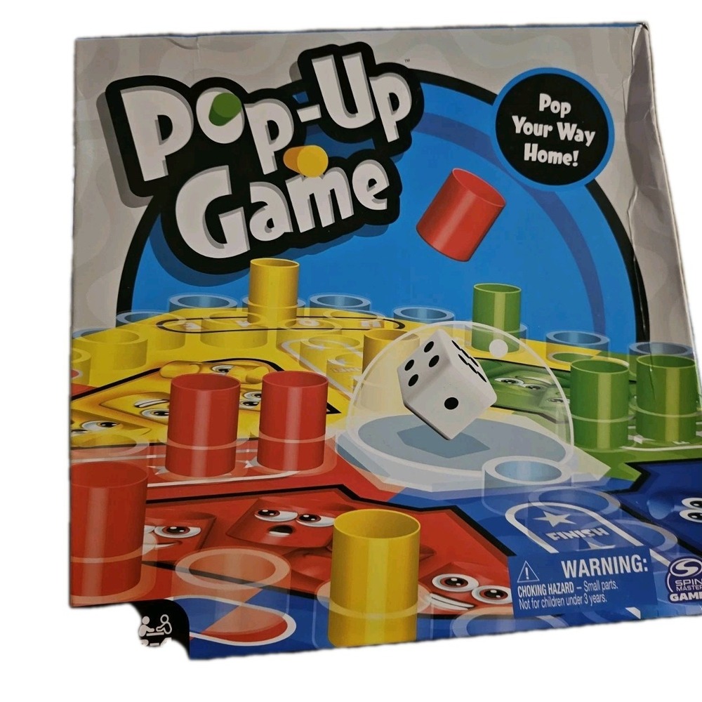 Pop-Up Board Game for Kids‎ & Family Spin Master Games Parts Only